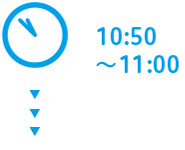 10:50～11:00