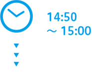 14:50～15:00