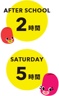 AfterSchoool2時間 Saturday5時間